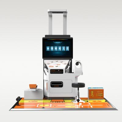 China Vier Anmeldemethoden 32 Zoll HD-LCD-Bildschirm All-in-One Fitness-Körper-Testmaschine zu verkaufen