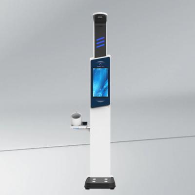 China Intelligent Health Check-up Machine 19 Inch Android BMI Kiosk with Optional Functions for sale