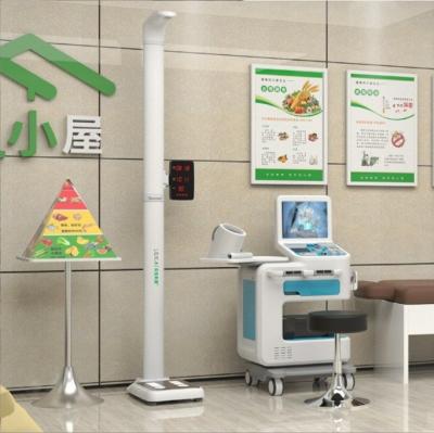 China Multifunctional Telehealth Solutions High Strength ABS Medical Health Checkup Machine for sale