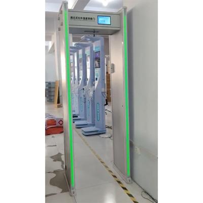 China Accurate Body Temperature Measurement Gate Door with 0.3 0.5 Meters Measure Distance for sale