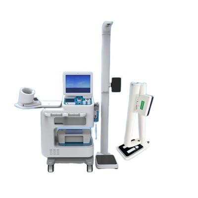 China Telemedicine Full Body Checkup Analyzer Smart Health Kiosk voor lichamelijk onderzoek Te koop