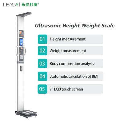 China HW-700A Ultraschall-Körperfettwaage mit Analyse der Körperzusammensetzung und G.W. von 30 kg zu verkaufen