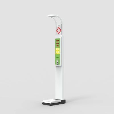 China HW-600 Fully Customized Coin-Operated Body Weight and Height Scale with LED Display for sale