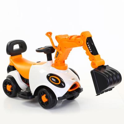 China Ride On Toy New Model Of Electric Multifunctional Sliding Children Car Children Excavator Electric Excavator for sale