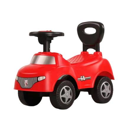 China Ride On Toy Heibei yilang Kids Push Car Plastic Ride On Baby Toy Car With Light And Music / Baby Swing Car With Handle for sale