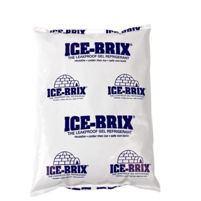 China Customized Design PE Reusable Leakproof Viscous Gel Refrigerant Poly Ice Pack for Food Fresh Delivery for sale