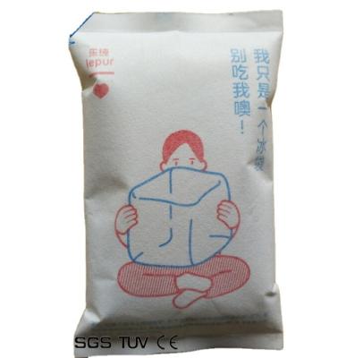 China Soft Gel Ice Pack Blau Weiß für die Lieferung von Lebensmitteln Kühler Akzeptabel OEM/ODM Innenmaterial Harnstoff zu verkaufen