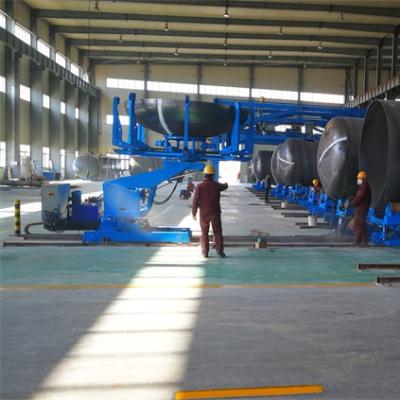 China Stainless Steel Carbon Steel Welding Apparatus Welding Production Line Of Tank Oil Water Food Tank Vessel SS en venta