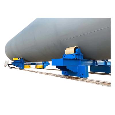 China Steelwork With Cylindrical Vessels Welding Rotators To Pipe Large Industrial Cylindrical Vessels For Wind Tower Production for sale