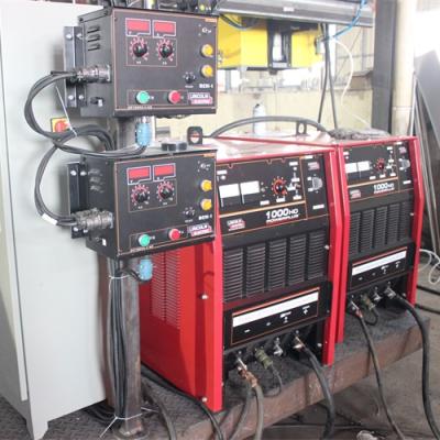 China High Efficiency Column Boom Manipulator Double SAW Submerged Electric Arc Welding Head Sewing Video Tracking PLC Control Wireless Hand Box for sale