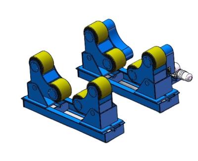 China Weiding Pipe Rotator Positioner BZT Series Self-Aligning Rotators for sale