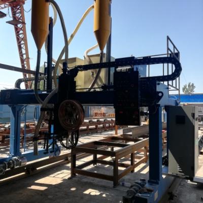 Chine H Beam Longitudinal H Beam Cladding Weld Seam Submerged Arc Weld SAW Flux Recovery Gantry On Rails To Fit Weld à vendre