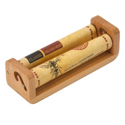 China Bamboo Wooden Rolling Paper HORNET Cigarette Rolling Machine For 78mm Rolling Paper Logo OEM Wholesale for sale