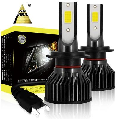 China Hot Sales T5C LED Car Headlight Bulb H1 H3 H4 H7 H8 H9 H10 H11 H13 9004 Aluminum Alloy 6063 9005 9006 9007 For 72 Watt 8000 Lumen for sale