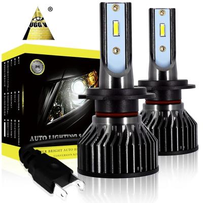 China Factory Price Aluminum Alloy 6063 T5S LED Car Light 80 Watt 9000 Lumen 9005 9006 9007 Auto Bulbs H3 H4 H7 H11 H13 9004 for sale