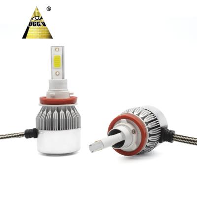 China Aluminum Alloy Car Conversion Kit 30w H11 3000K DC 9V-16V Led Bulbs Headlight for sale