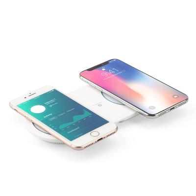 China Mobile Phone 2 In 1 Qi Wireless Charger Pad 20W Phone Charger Wireless for sale