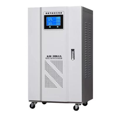 China SVC 10kva 15kva 20kva 30kva 40kva 50kva 60kva 75kva Single Phase Three Phase Automatic Voltage Regulator Stabilize for sale