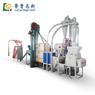 China food & Hot African Mealie Meal Shandong Beverage Plant Machine Milling Machine / Grain Grinder for sale