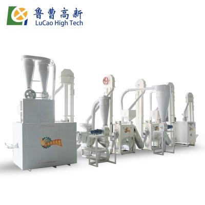 China food & Beverage plant 6FW-20TF 20tons/day low price maize maize flour mill plant for sale