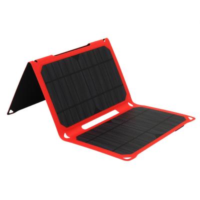 China Mini cargador doble estupendo 5V 2A del teléfono celular del panel solar con el material de ETFE en venta