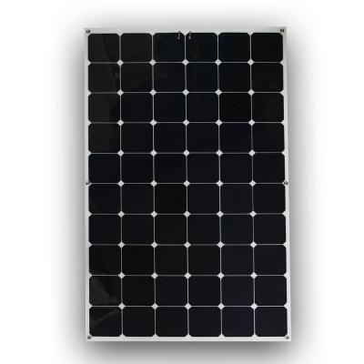 중국 애완 동물에 경량 Frameless 180W SunPower 고능률 태양 전지판은 떠오릅니다 판매용