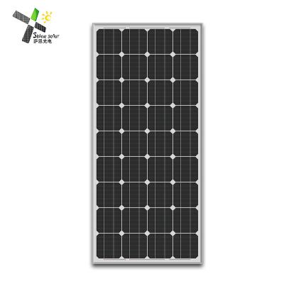 China TUV MCS het ERKENDE 12V 100Watt Monocrystalline Zonnepaneel van CEI Ce met 36 Cellen in Reeks Te koop