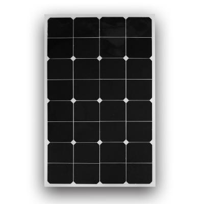 China High Efficiency Flexible Solar Panels Marine 80 Watt With CE Certificated for sale