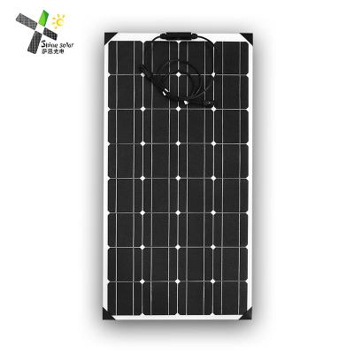 China Los mini paneles solares flexibles 50W, de ETFE al aire libre los paneles solares portátiles 22V en venta