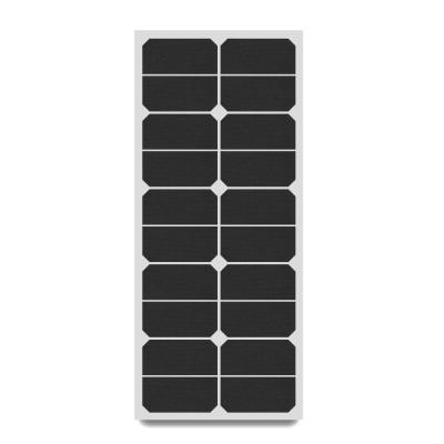 China Los paneles solares flexibles marinos de ETFE, los paneles solares semi flexibles de 18V 12V para los barcos en venta