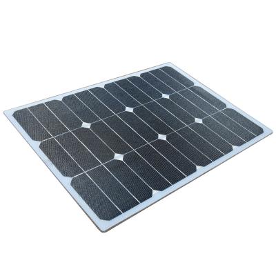 Chine Panneaux solaires portatifs flexibles de cellules mono, panneaux solaires 100W flexibles pour des bateaux à vendre