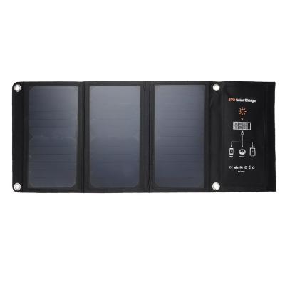 China limpieza fácil accionada solar del cargador de batería para teléfono de la célula del grueso de 5m m 5V 21W en venta