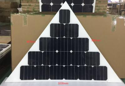 China Los paneles solares de encargo de la eficacia alta, los paneles solares flexibles con la caja de conexiones en venta