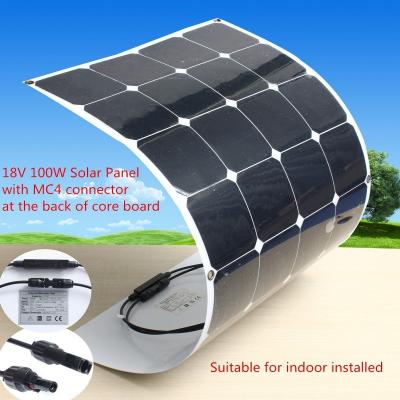 China 2,5 KILOGRAMM flexible Sonnenkollektoren SunPower, 100 faltende Sonnenkollektoren Watt Sunpower zu verkaufen