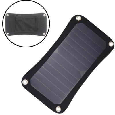 China O carregador de bateria solar portátil 5W do telefone 5V USB Output para o carregamento do telefone celular à venda