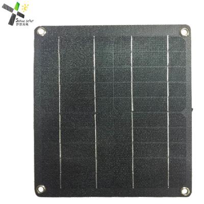 China Prenda impermeable flexible del alto grado de los paneles solares 10W de la larga vida ETFE fuertemente en venta