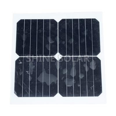 China Durable 0.3KGS ETFE Flexible Solar Panels 10W 20W With Photovoltaic Cells for sale