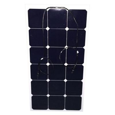 China Los paneles solares flexibles del picovoltio de la película de ETFE, los paneles solares del yate tamaño pequeño 60W en venta