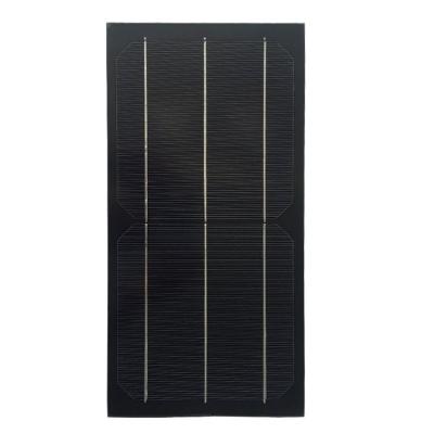 China 9 vatios los paneles solares de encargo de 5 voltios, el panel solar monocristalino para el tejado de rv en venta