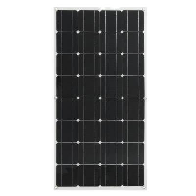 Cina Un mono pannello solare da 100 watt, pannello solare flessibile policristallino di PV dei pannelli solari di rv per il carretto domestico tetto/di uso in vendita