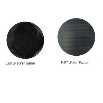 Chine CHOYEZ mini câbles évalués par IP67 circulaires des panneaux solaires 1w 5v/ronds faits sur commande de stratification de forme à vendre