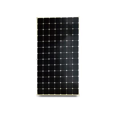 China Monokristalline flexible Sonnenkollektoren 300W- 380W Sunpower mit Verbindungsstücken MC4 zu verkaufen