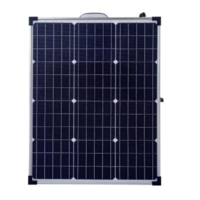 China Aangepaste Draagbare Vouwbare Zonnepaneel Monocrystalline 100 Watts 18V voor Auto Te koop