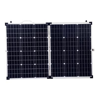 China Lichtgewicht Waterdichte Flexibele Vouwende Zonnepanelen 18v 100w met MC4-Schakelaars Te koop