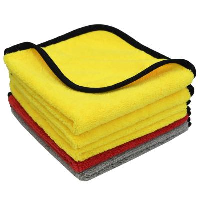 China Viable Hot Selling Thickened Car Cleaning Cloth Decontamination Microfiber Car Cleaning Cloth for sale