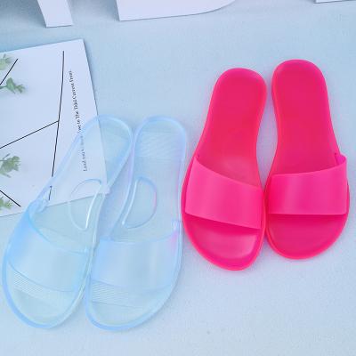 China Fashion Trend Jelly Sandals Summer Beach Cool Shoe Slipper For Women Jelly Sandals for sale