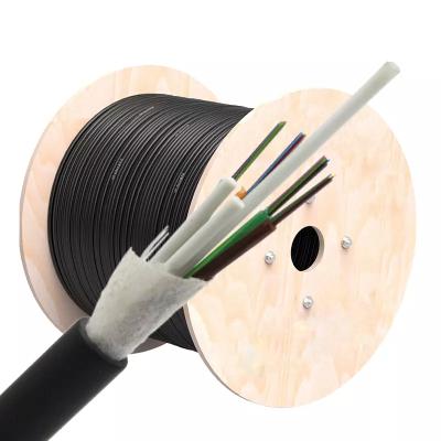 China GYFTY 96 Core Single Mode Fiber Aerial Outdoor Nonmetallic Aerial Cable for sale