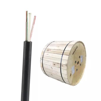 China Outdoor Asu80 fiber optic cable Asu 80 aerial cable 4cores 12cores 24cores 12fo G652D fiber optic PE or LSZH jacket for sale