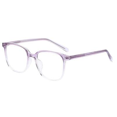 China Hot Selling Fashionable Reading Glass Factory Square Gradient Glass Optical Glass Frames Good Quality for sale