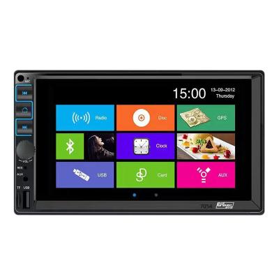 China Universal Auto Radio 2 Din Stereo 7 Inch Touch Screen Car Multimedia Stereo Fm Mp5 Player for sale